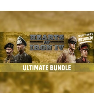 Hearts of Iron IV: Ultimate Bundle 2021 Steam Key OTHER